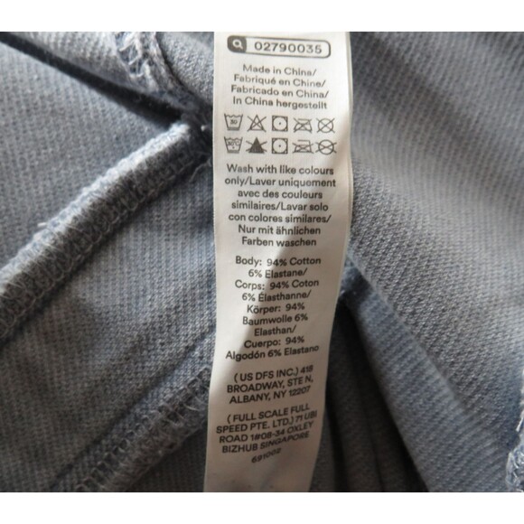 Halara Flex High Waisted Stretch Knit Denim Curved Hem Shorts Size XS - Picture 10 of 10